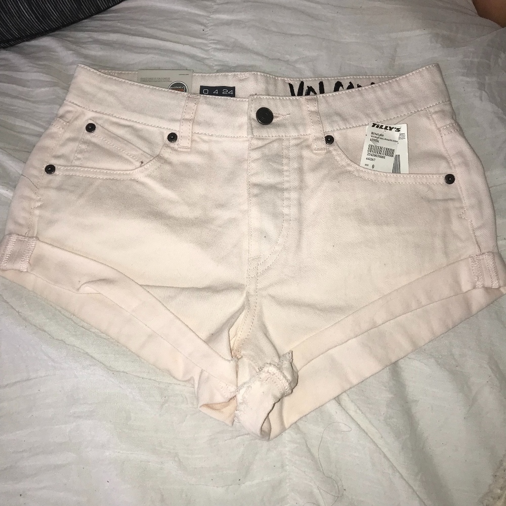 Volcom denim shorts from Tilley's